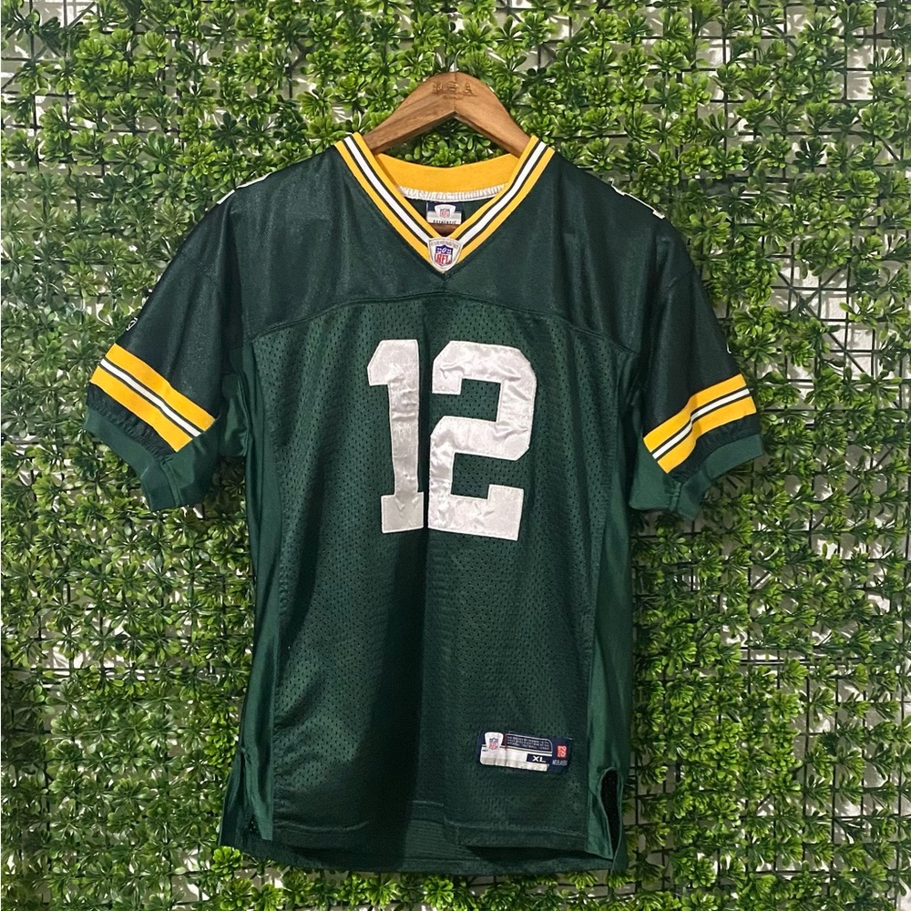 YTH NFL Packers Rodgers #12 Jersey